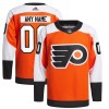 Philadelphia Flyers Hockeydrakt Custom 2023-24 Oransje Hjemme Adidas Authentic - Herre